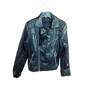 WWE Fin Balor Unisex Faux Leather Jacket Sz S
